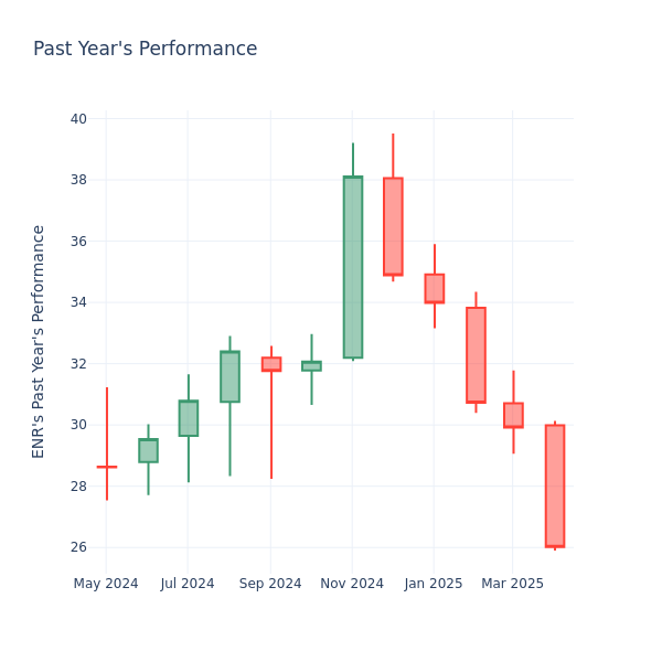 Past Year Chart