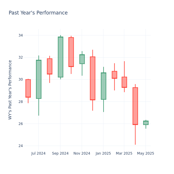 Past Year Chart
