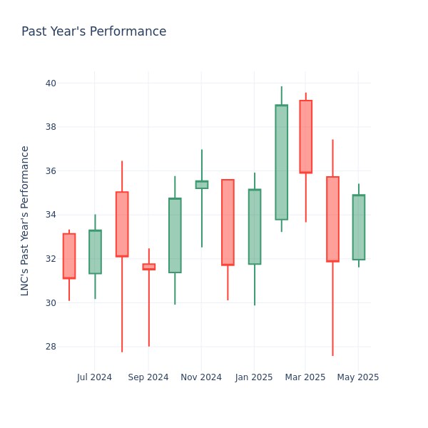 Past Year Chart