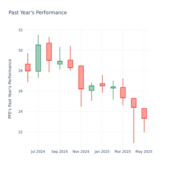 Past Year Chart