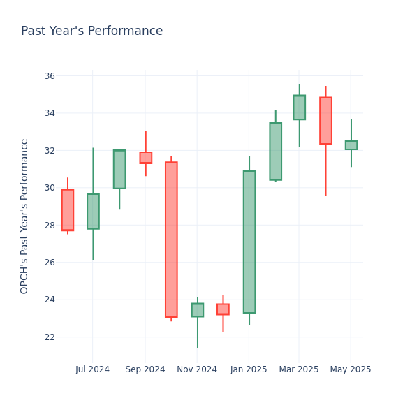 Past Year Chart