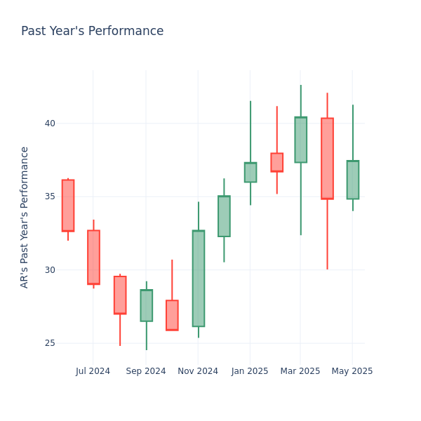 Past Year Chart