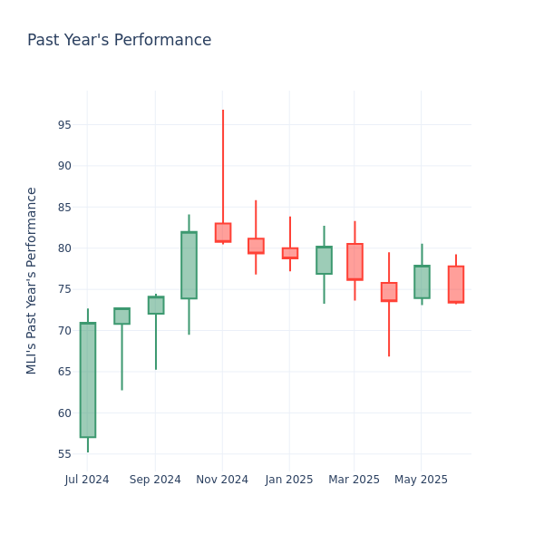 Past Year Chart