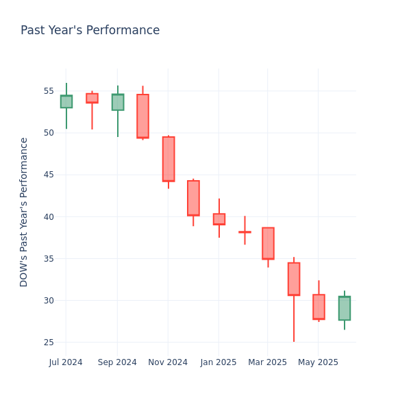 Past Year Chart