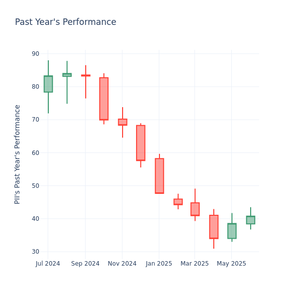 Past Year Chart