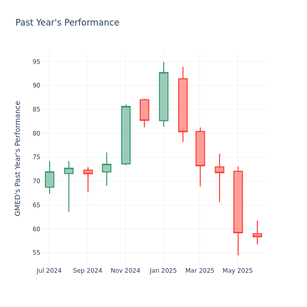 Past Year Chart