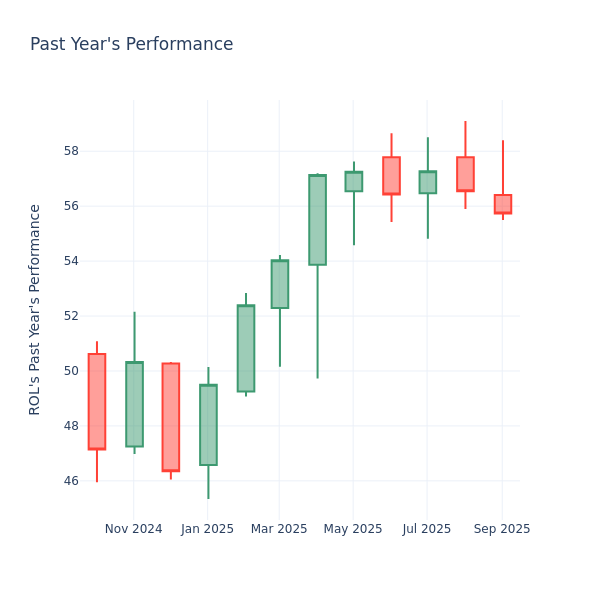 Past Year Chart
