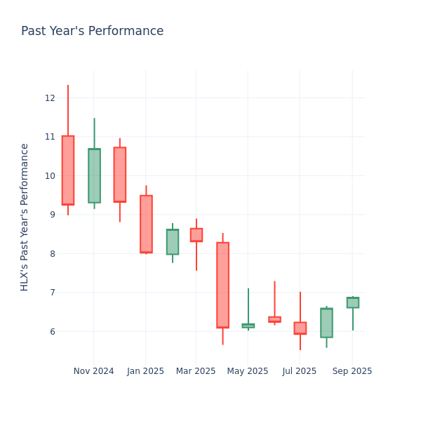 Past Year Chart