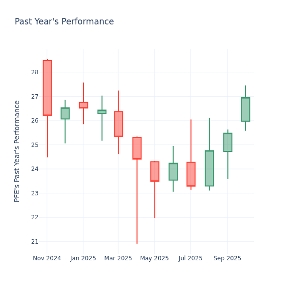 Past Year Chart